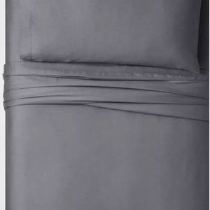 Twin XL Gray Sheetset, Includes Mattress Pad Cover